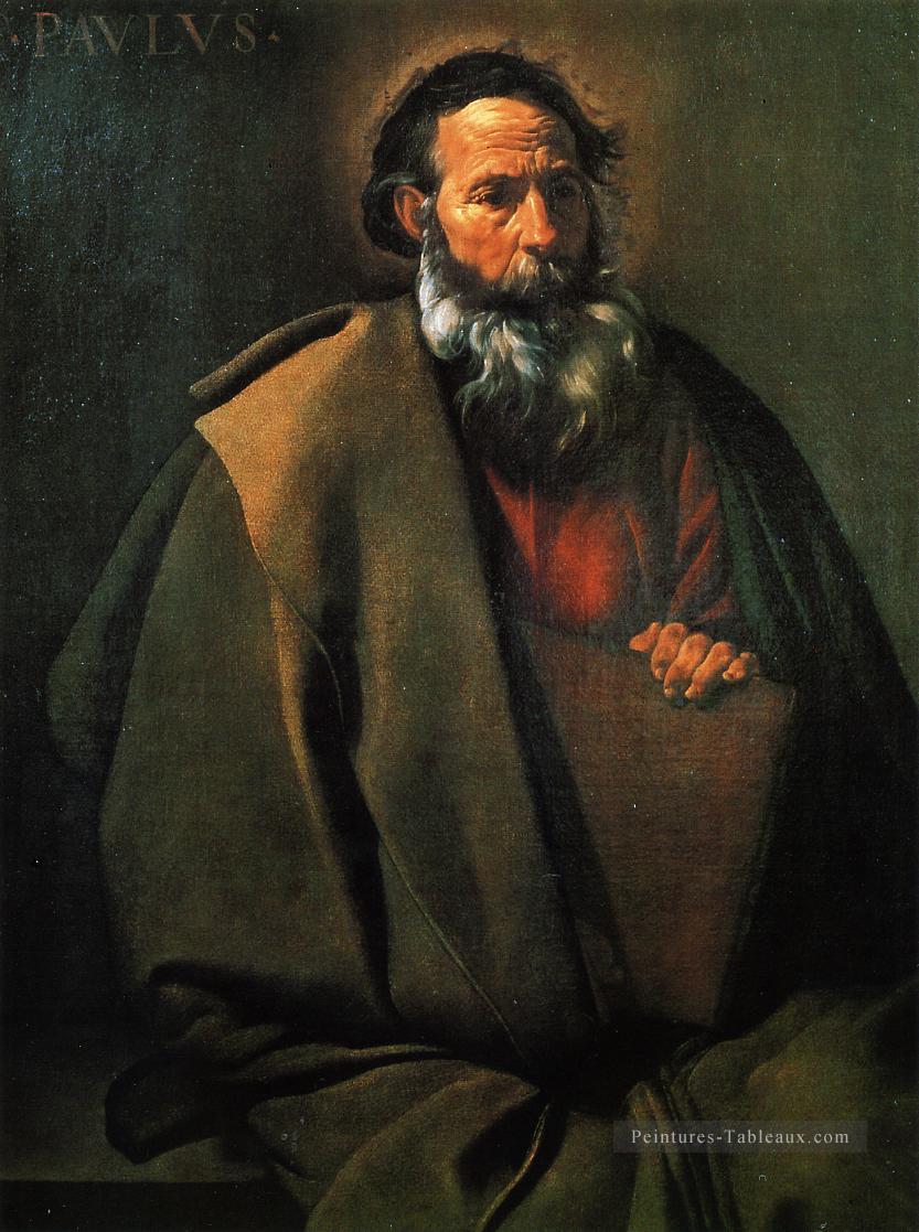 Portrait de Saint Paul Diego Velázquez Peintures à l'huile
